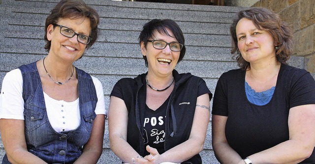 Sabine Mairhfer, Carmen Macke und Dan... Jahre zum Wohle der Kinder arbeitete.  | Foto: jrn kerckhoff