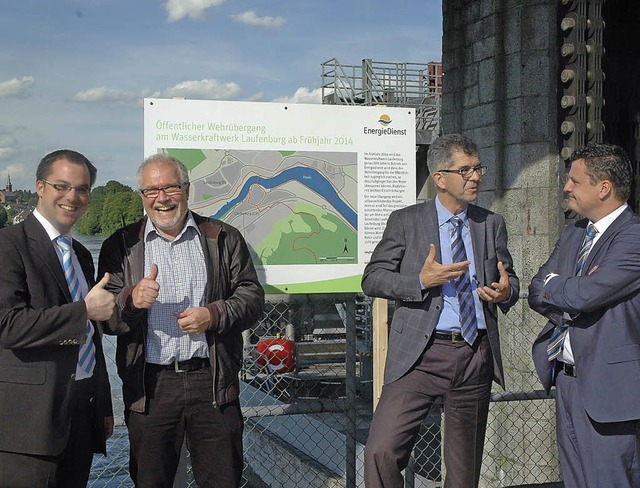 Vorfreude  herrscht auf den knftigen ... Murger Brgermeister Adrian Schmidle   | Foto: Stefan Sahli