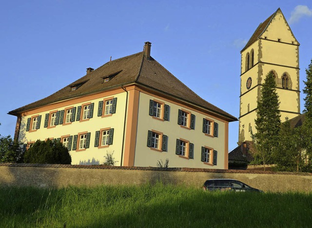 Neues Domizil: Die Sozialstation zieht am Montag ins Pfarrhaus von Hochsal ein.   | Foto: Dietsche