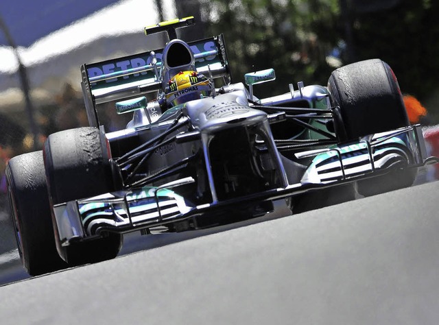 Lewis Hamilton braucht beim Groen Pre...Sonntag dringend ein Erfolgserlebnis.   | Foto: DPA