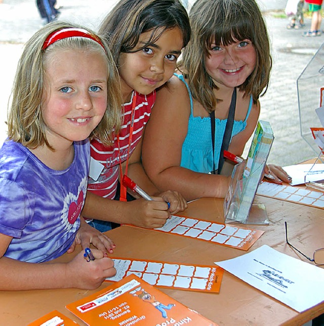 Beim Kinder-Lese-Fest im Brgerpark sind wieder tolle Preis zu gewinnen.   | Foto: Lesewelt Ortenau