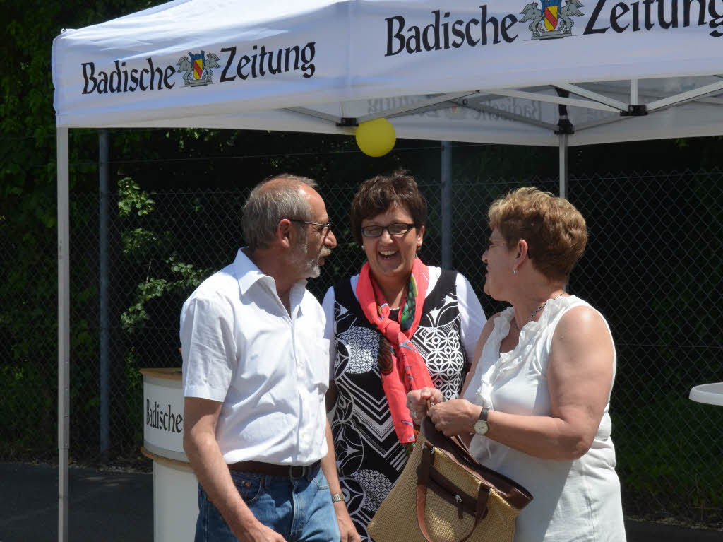 Auch die Badische Zeitung war dabei.