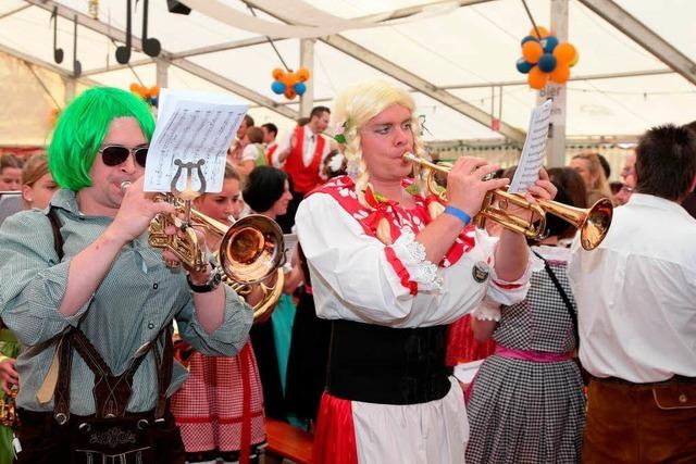 Utzenfeld erlebt grandioses Blasmusikfest