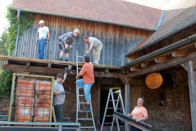 Einsatz fr das Heimatmuseum