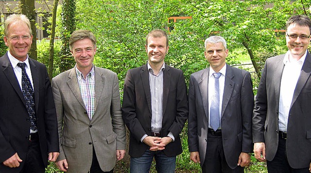 Jrg Kindel (von links), Matern von Ma...pp und Markus Ress bei ihrem Treffen.   | Foto: privat