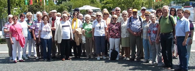 Die Mitglieder des Weiler Frderkreise...ante Gartenschauen organisieren kann.   | Foto: Kohler