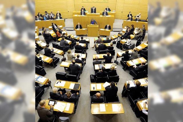 Im Landtag steigen die Diten