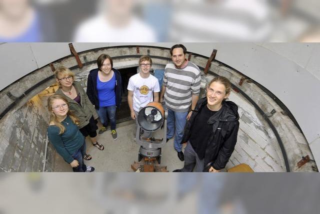 Sternstunden und Mottenmond: Schul-Sternwarte ist wieder in Betrieb