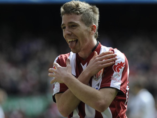 Will sich auch in Freiburg ber Tore f... Muniain, Strmer von Athletic Bilbao.  | Foto: AFP PHOTO/ RAFA RIVAS