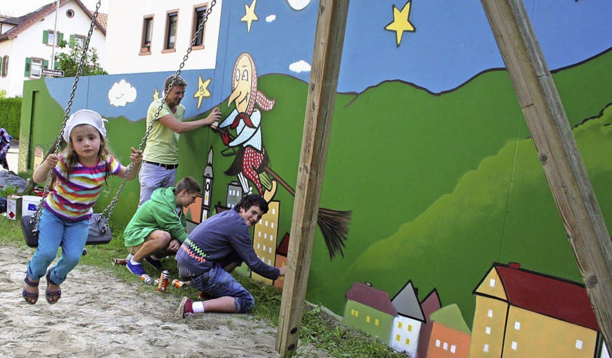 Typisch fr Waldkirch und kindgerecht ...t haben, den Boden genommen zu haben.   | Foto: Karin Heiss