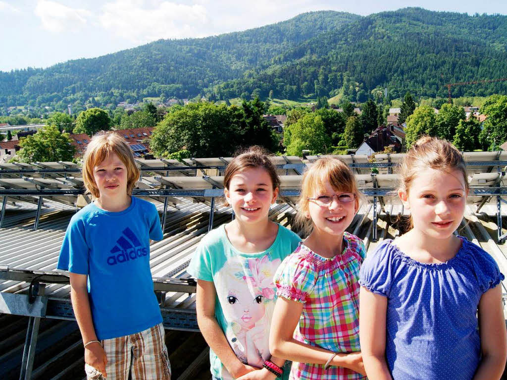 (Fast) alleine im Mage-Solar-Stadion: Grundschüler aus Bachheim-Unadingen. (Fast) alleine im Mage-Solar-Stadion: Grundschüler aus Bachheim-Unadingen.