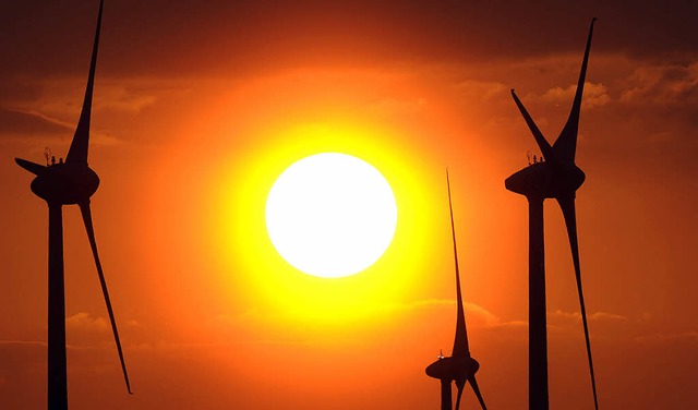 Die Kraft der Sonne nutzt die Brger-E...gen mit Brgerbeteiligung geben wird.   | Foto: DPA