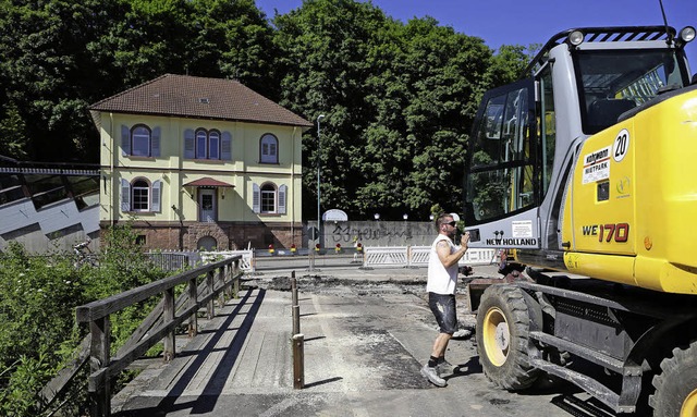 Fr 1,3 Millionen Euro wird die Zufahrt in den Hohbergweg neu gestaltet.  | Foto: CHRISTOPH BREITHAUPT