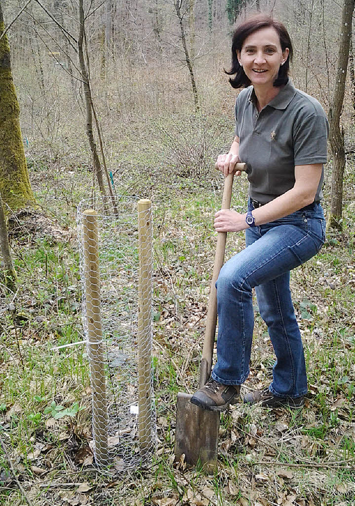Jäger stehen Pate für Wildapfelbäume Kreis Lörrach Badische Zeitung
