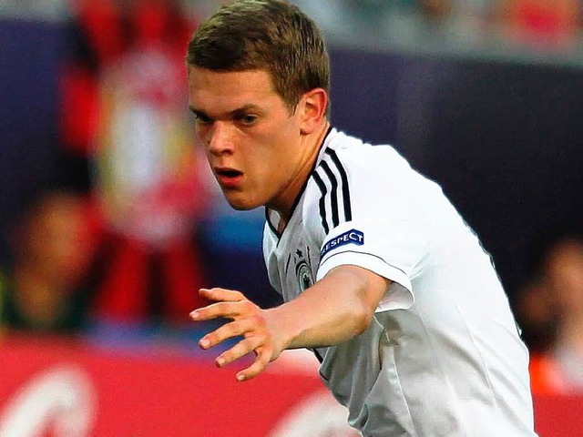 Matthias Ginter bestritt in Israel alle deutschen U-21-EM-Spiele.  | Foto: dpa