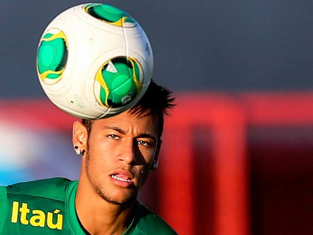 Brasiliens Jungstar Neymar  | Foto: dpa