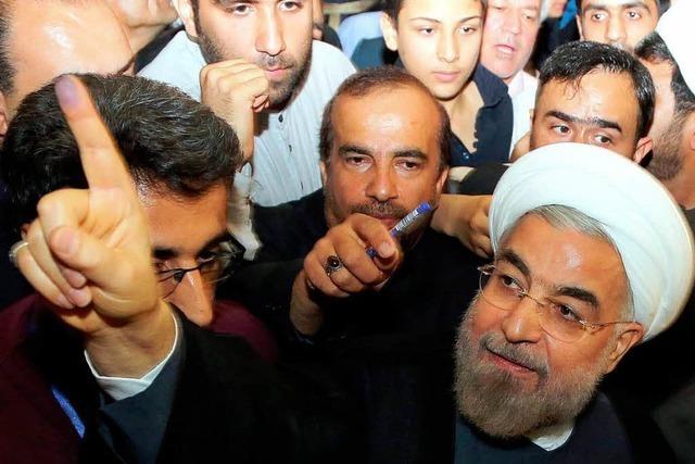 Hassan Ruhani gewinnt iranische Prsidentenwahl