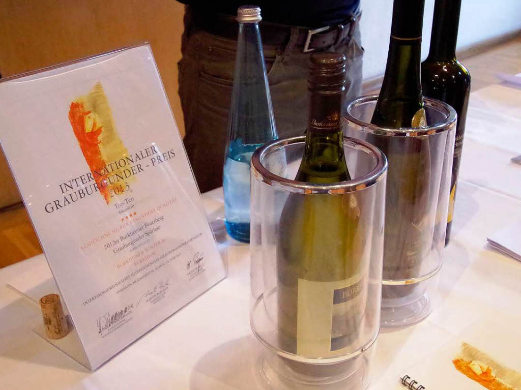 Die Genossenschaft Burkheimer Winzer landete mit einer 2012er Sptlese unter den Top 10 in der Kategorie der Selektionsweine.