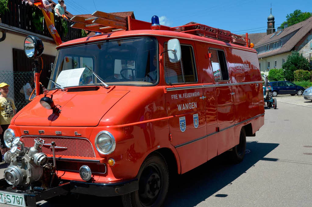 Dieses Feuerwehrfahrzeug aus dem Jahre 1962 ist noch im Einsatz. Dieses Feuerwehrfahrzeug aus dem Jahre 1962 ist noch im Einsatz.