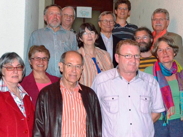 Der Vorstand des neuen SPD-Ortsvereins Weil und Haltingen  | Foto: Jochen Fillisch