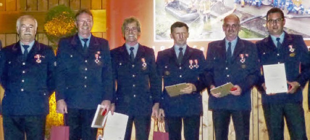 Festbankett 90 Jahre Feuerwehr Teningen  | Foto: Aribert Rssel