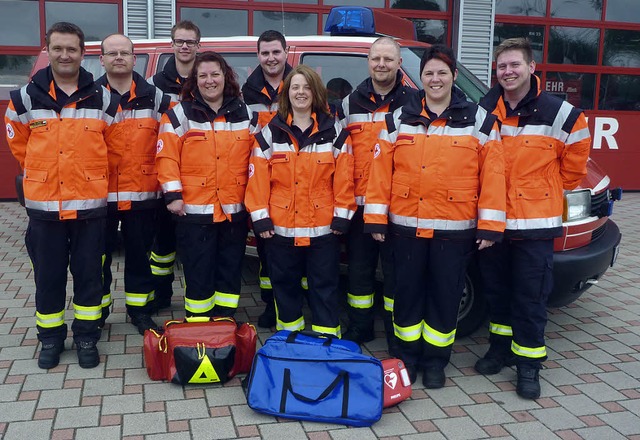 11 Mnner und Frauen bilden aktuell di...und Helfer sind jederzeit willkommen.   | Foto: Feuerwehr Rheinhausen