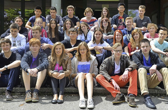 Klasse 10c des Kantgymnasiums in Weil am Rhein gewinnt Geschichtspreis.  | Foto: Schule