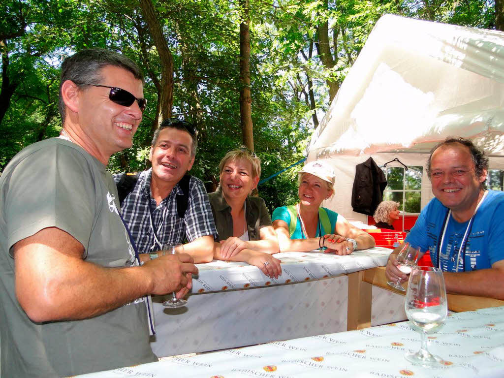 Am vergangenen Sonntag fand in Oberrotweil die 11. kulinarische Weinwanderung statt.