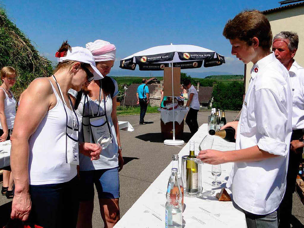 Am vergangenen Sonntag fand in Oberrotweil die 11. kulinarische Weinwanderung statt.