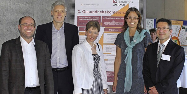 Die Referenten  Christian Schfer und ...e der Gesundheitskonferenz (von links)  | Foto: ZVG