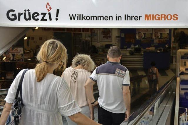 Migros gibt auf, Rewe greift zu