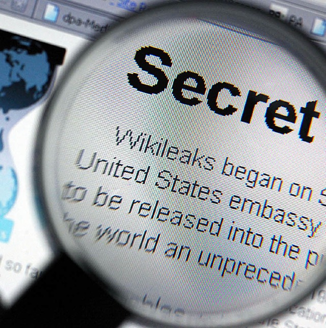 Wikileaks - Homepage  | Foto: Deutsche Presse-Agentur