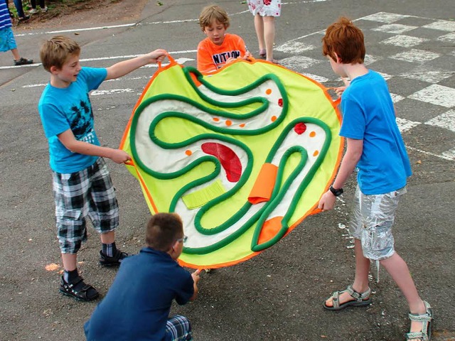 Mitmachtag an der Grund- und Hauptschule Kollnau.  | Foto: Stefanie Sigmund