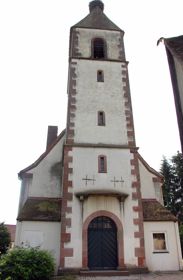 Sie soll 2014 saniert werden: Die Schallbacher Kirche   | Foto: Frey
