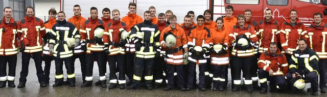 20 junge Feuerwehrkameraden haben die Grundausbildung erfolgreich absolviert.  | Foto: privat