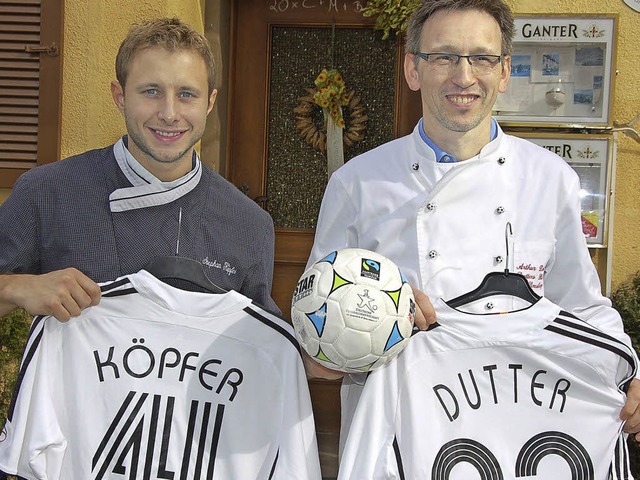 Stephan Kpfer (links) von der &#8222;...ft der Spitzenkche und Restaurateure.  | Foto: Gerold Zink