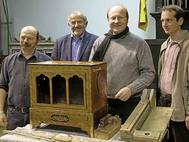 Der Vorstand des Orgel-Frderkreises: ...antel und Achim Schneider (von links).  | Foto: zvg