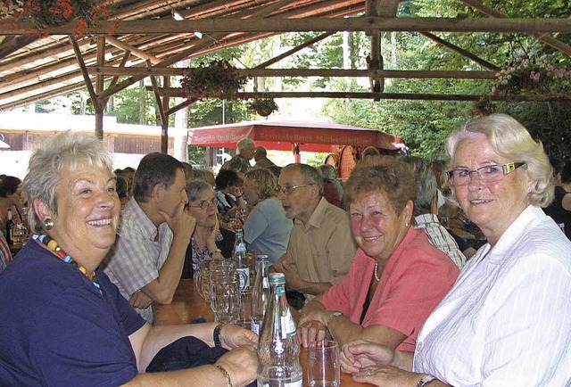 Auch in diesem Jahr wird die Stimmung ..., so wie hier beim Fest im Jahr 2011.   | Foto:  Ines Bode