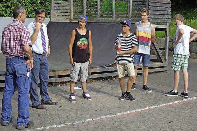 Einen Skate- und BMX-Park im Blick