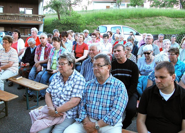 Beim Patroziniumsfest zu Ehren des hei... Eucharistiefeier  miterleben durften.  | Foto: Gisi