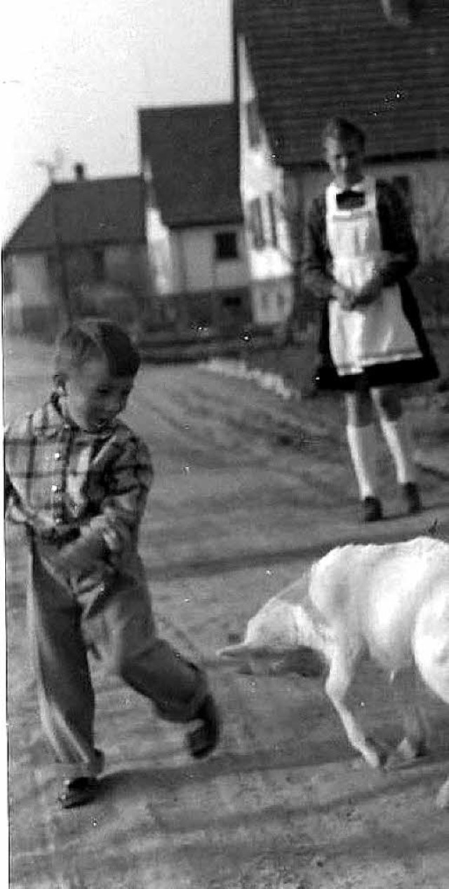 75 Jahre Wohneigentum Emmendingen; Ziege  | Foto: Gerda Oswald