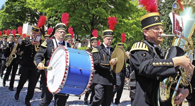 Die Bergmannskapelle Wieden veranstaltet ihr Sommerfest der guten Laune.  | Foto: Jacob