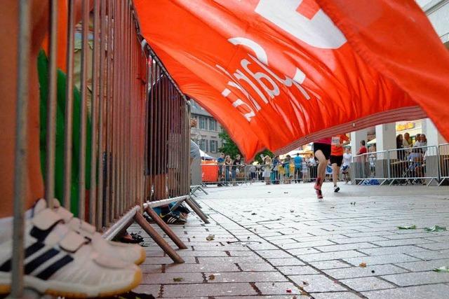 Unwetter: Lörracher Stadtlauf muss abgebrochen werden
