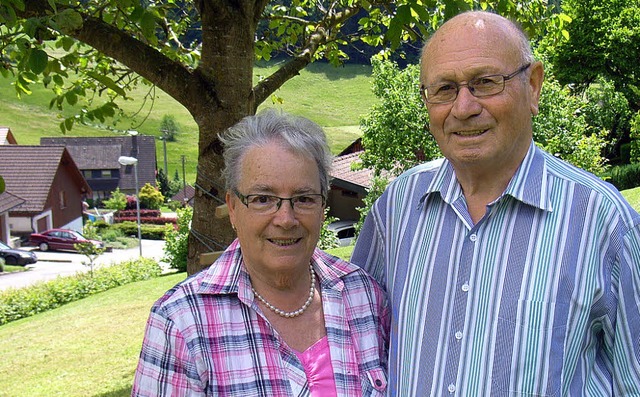 Marlies und Erwin Ruth sind seit 50 Jahren verheiratet.   | Foto: Wehrle