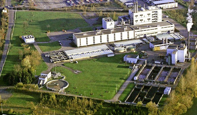 Der Bereich der Klranlage auf dem BAS... alles zusammen ist die Kesslergrube.   | Foto:  Archiv