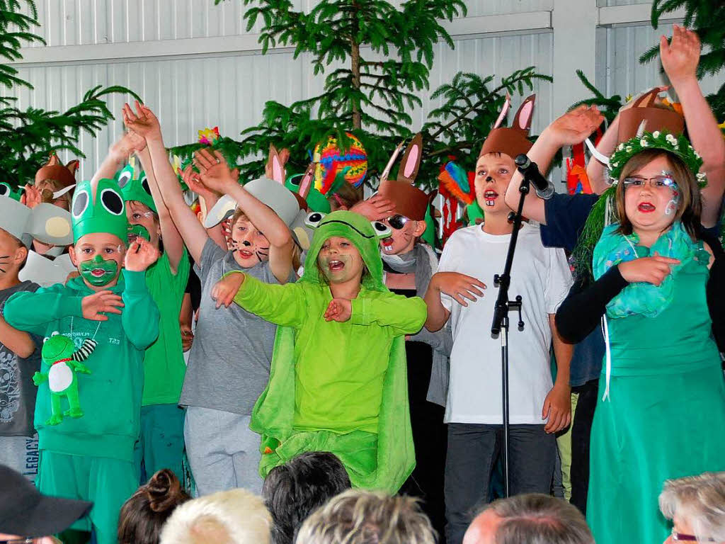 Am Sonntag, 23. Juni, war auf der Festmeile in Tegernau bei schnstem Wetter sehr mchtig los.