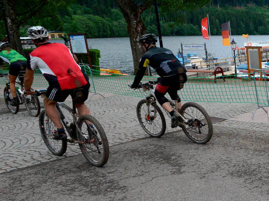 Ein Rennen der Rekorde: 5062 Radsportler sind beim Ultra Bike Marathon an den Start gegangen, angefeuert von vielen Zuschauern.