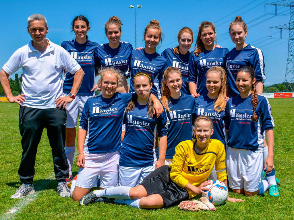 Die B-Juniorinnen des SV Munzingen sind wieder Bezirksliga-Meister und verteidigten damit ihren Vorjahrestitel.