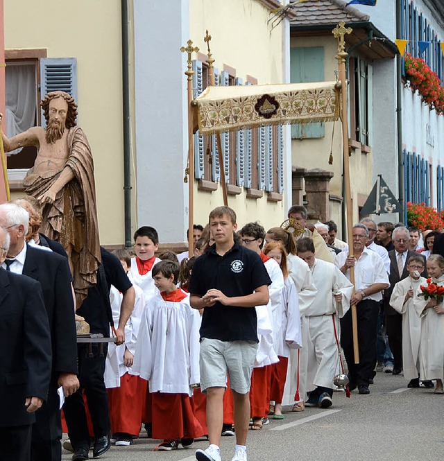 Prozessionszug durch Forchheim  | Foto: Roland Vitt