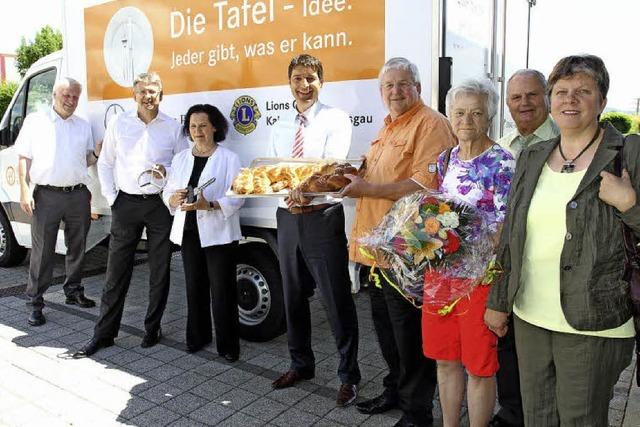 Neues Fahrzeug fr die Tafel